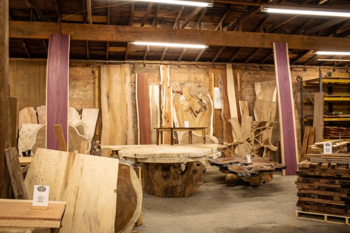 How Live Edge Slabs Are Made - Hardwood Lumber Company